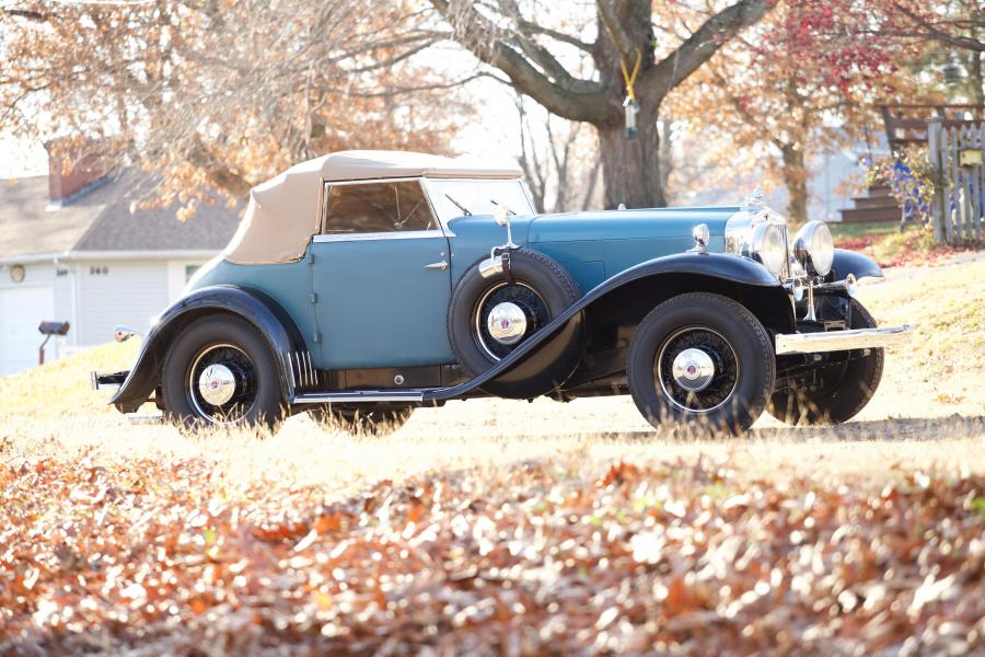  Stutz DV32 Super Bearcat Convertible by Weymann 1932 года  (фото 5 из 7)